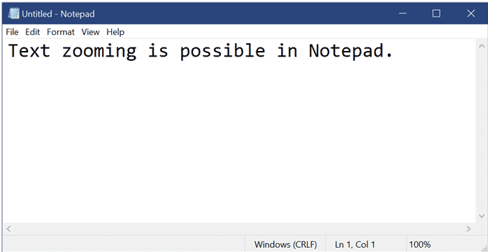 updated notepad version