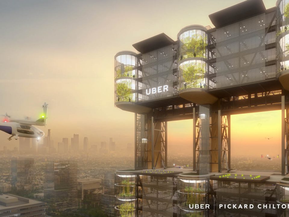uber air taxi station