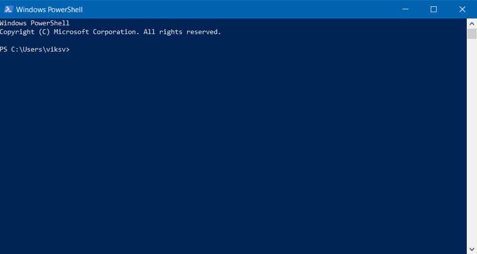 Windows PowerShell