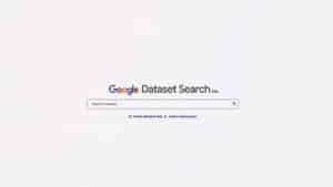 google dataset search engine