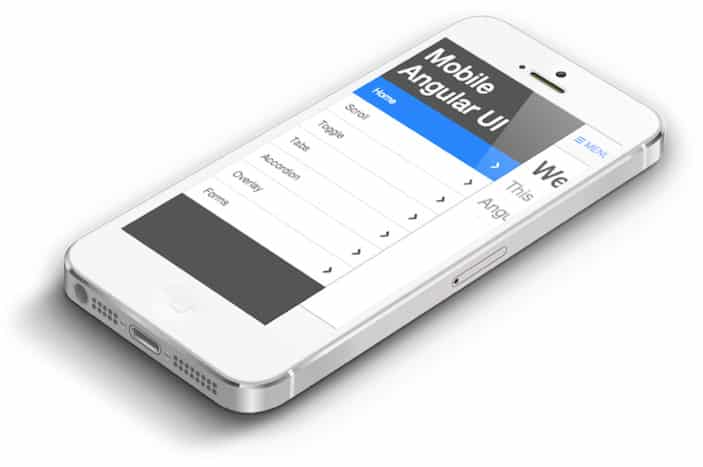 mobile angular UI