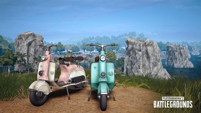 scooter on pubg mobile