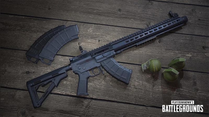 PUBG mobile mk47 mutant rifle