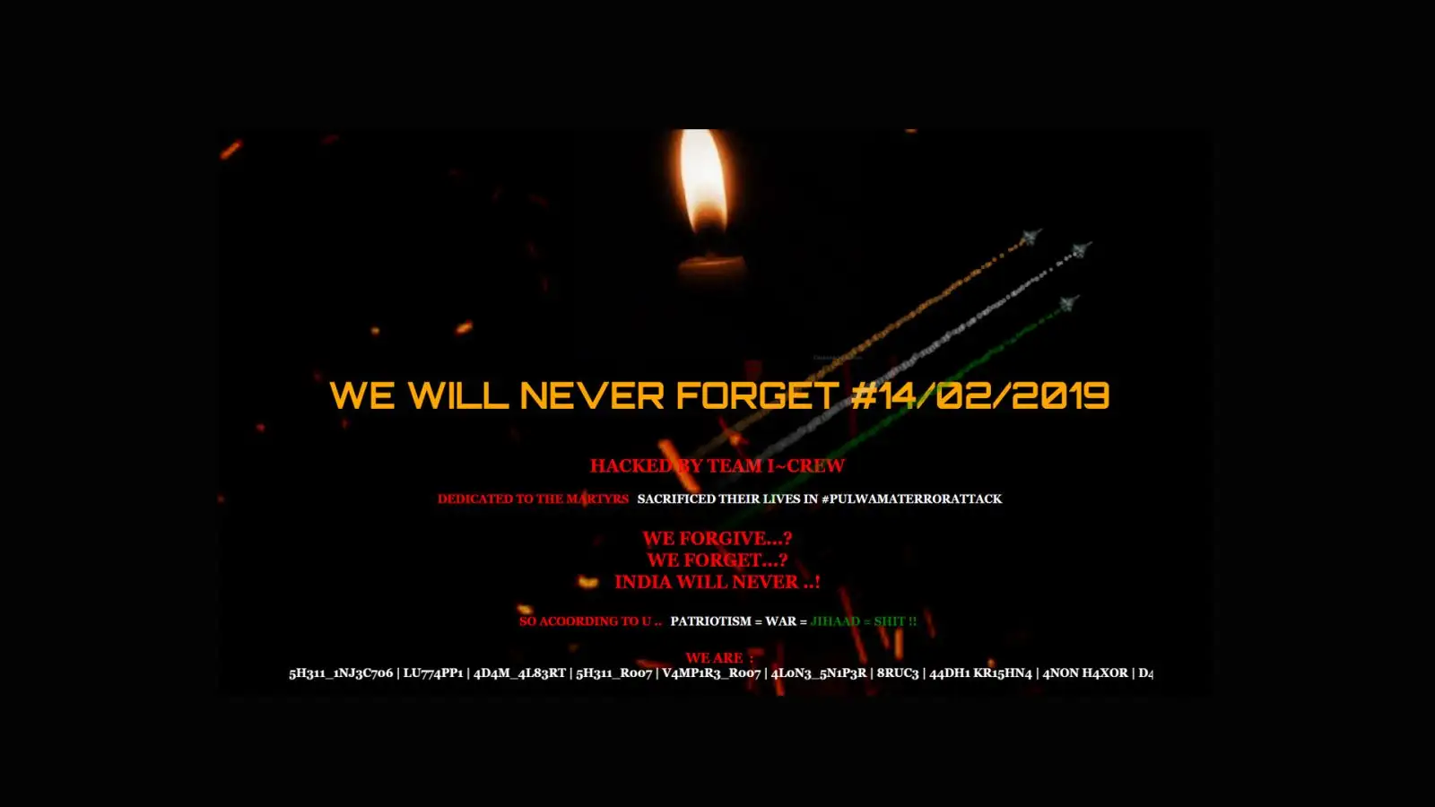 pakistan website hacked