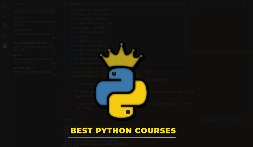 Best python courses for beginners