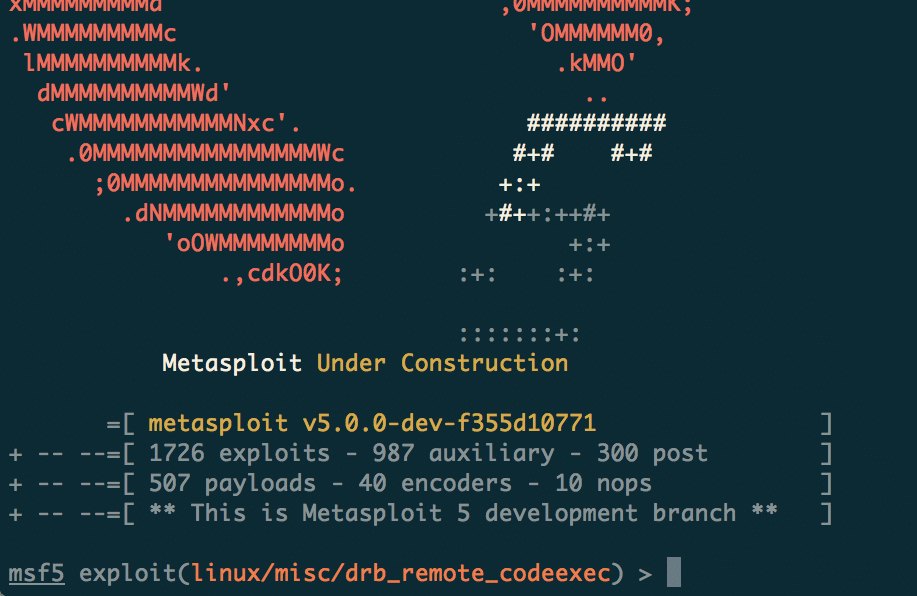 Metasploit 5.0