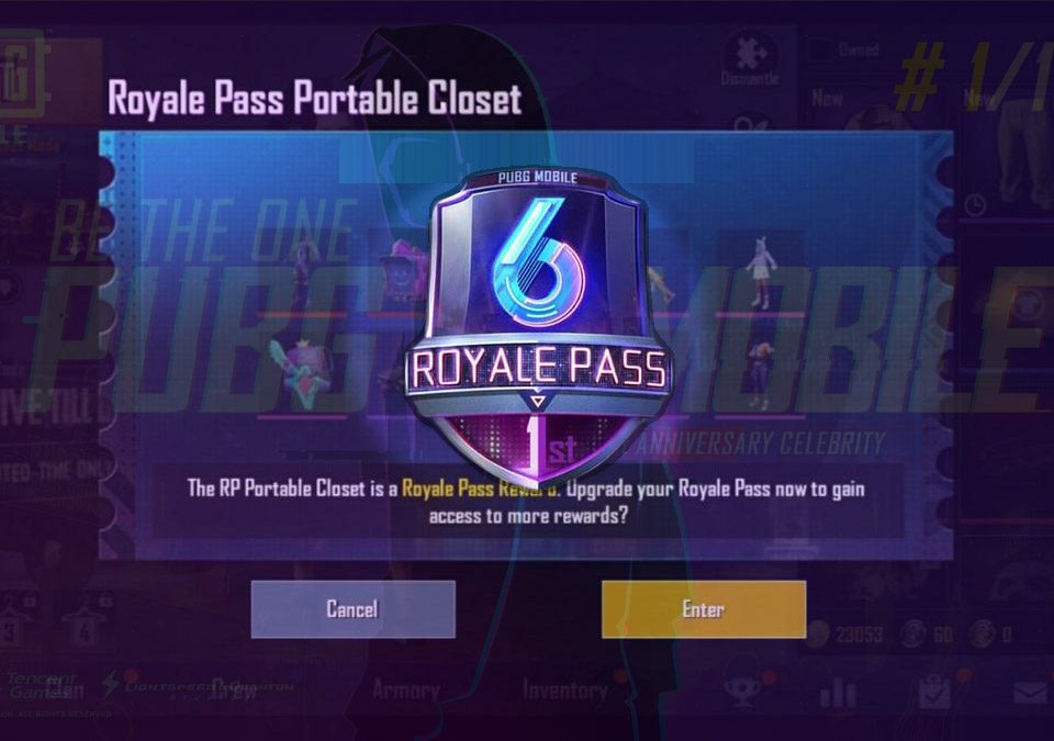 PUBG mobile season 6 royale pass