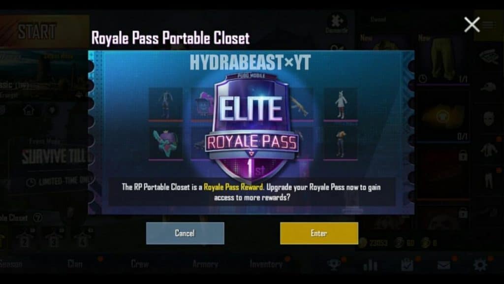 PUBG mobile season 6 royale pass