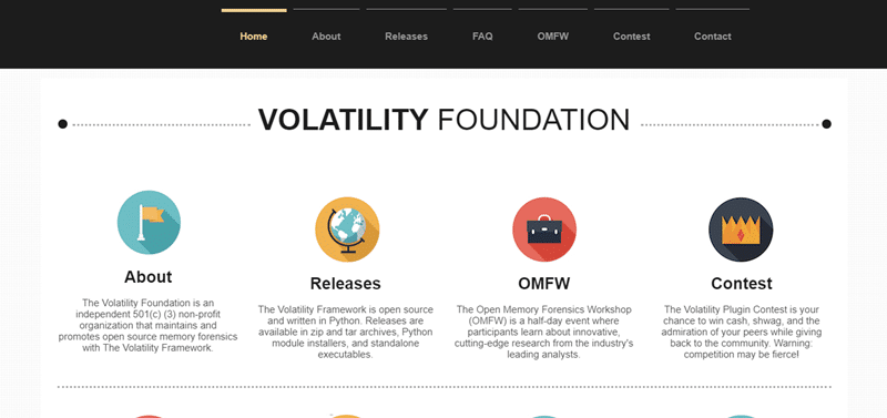 volatility Memory Forensics Tools