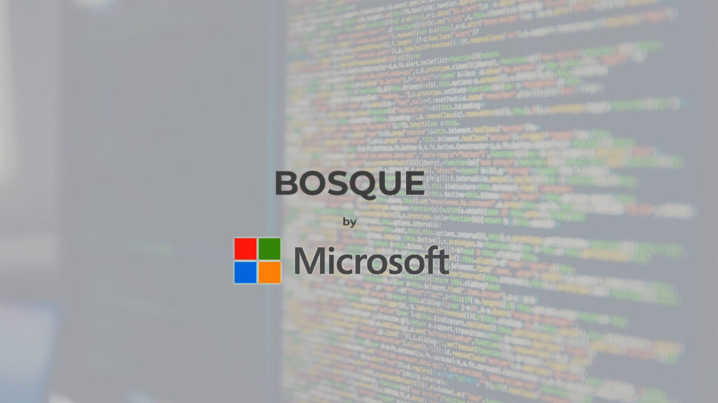 Bosque programming languagebymicrosoft