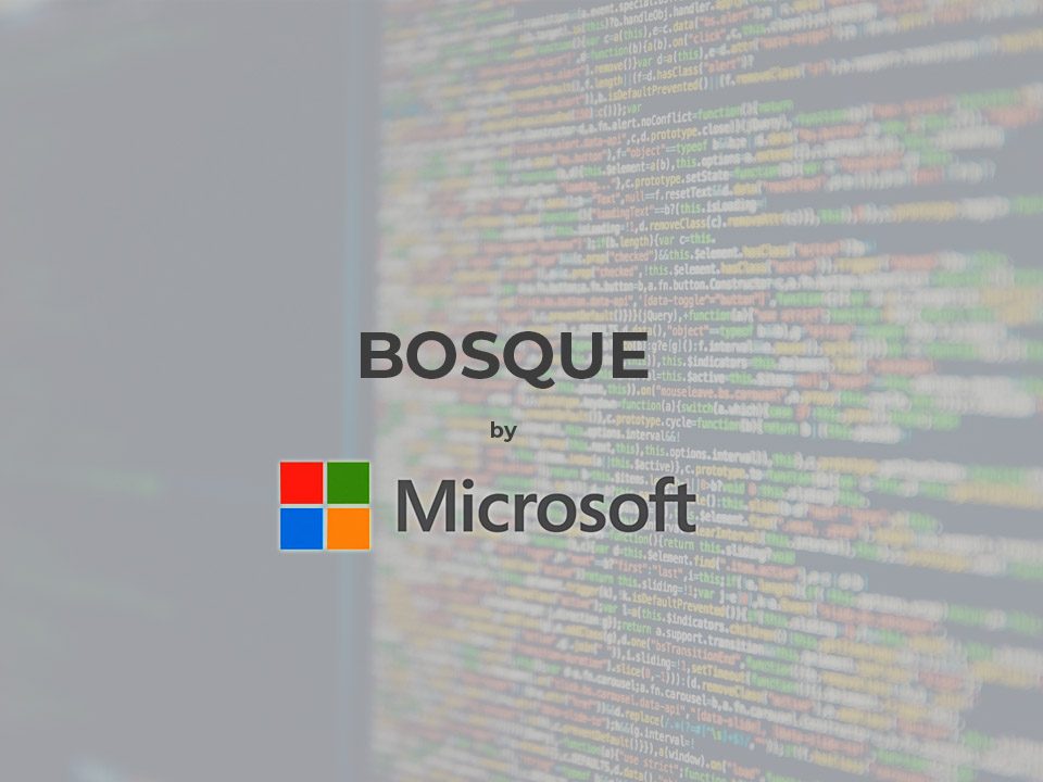 Bosque programming languagebymicrosoft