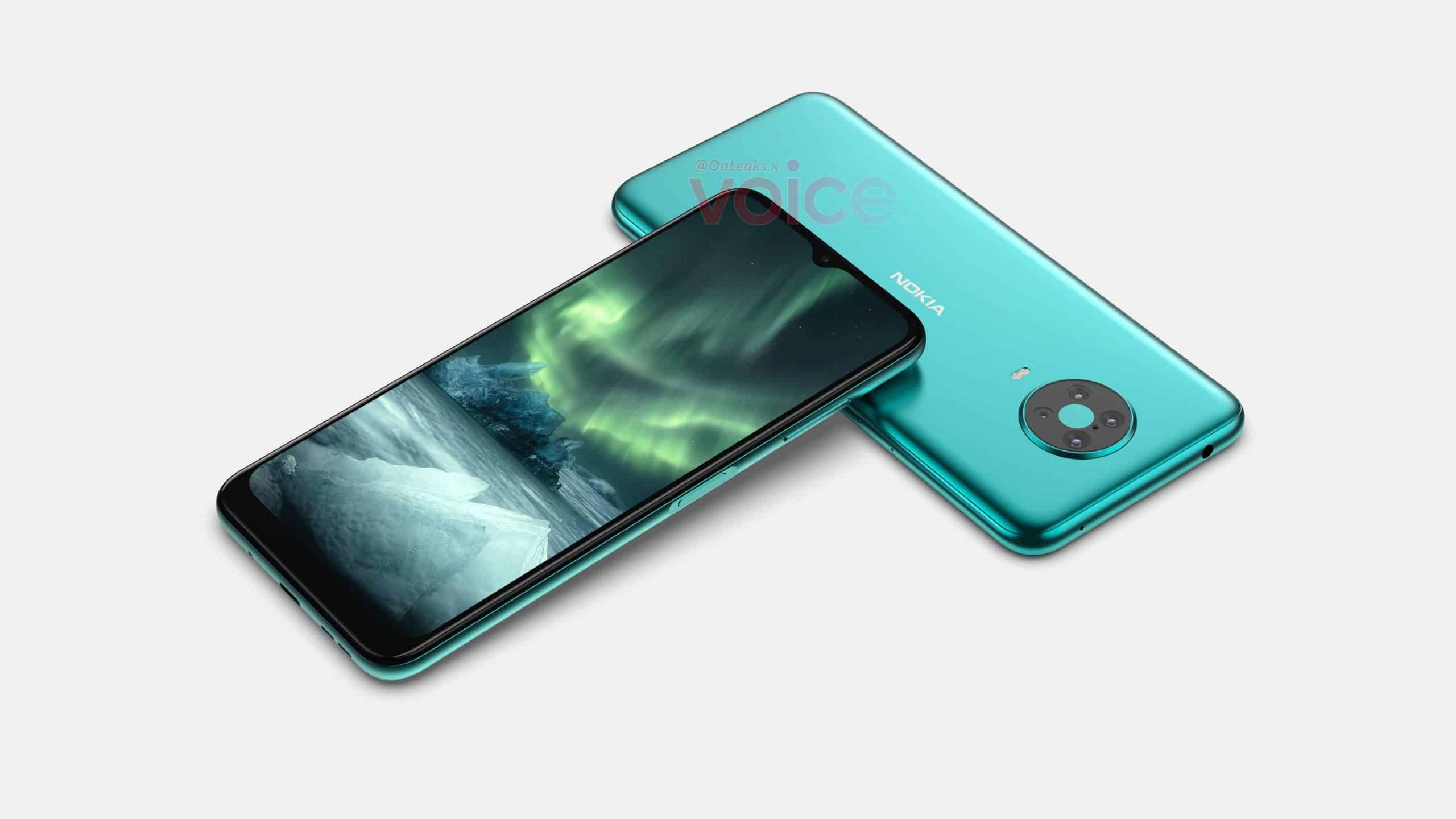 Nokia 6 3 6 4 renders show off waterdrop display quad cameras and more - 93