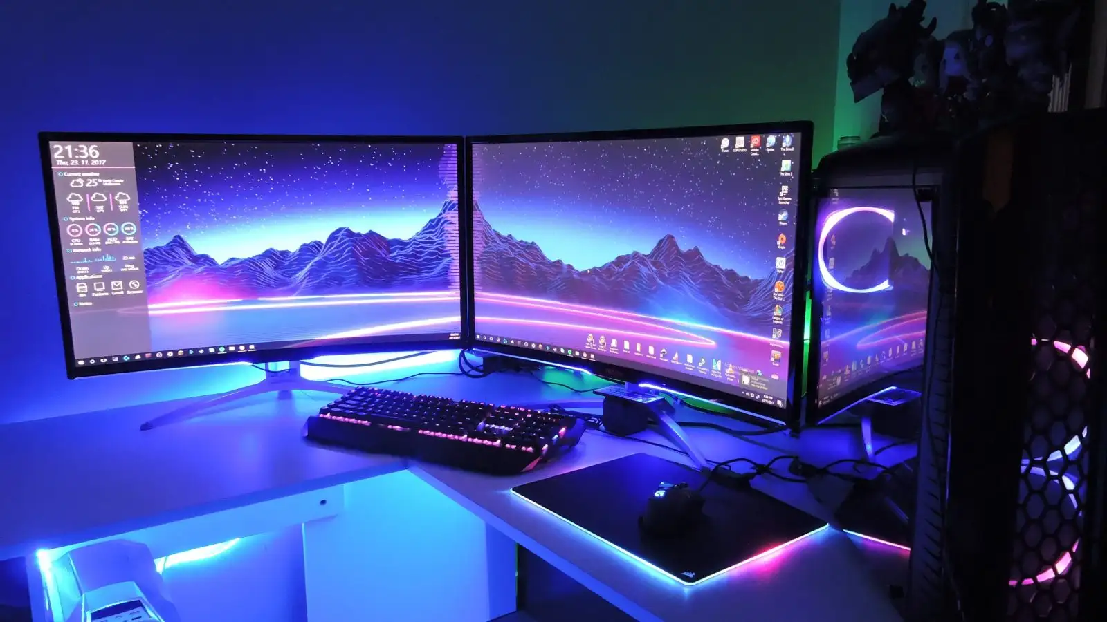 lighting pc setup scaled