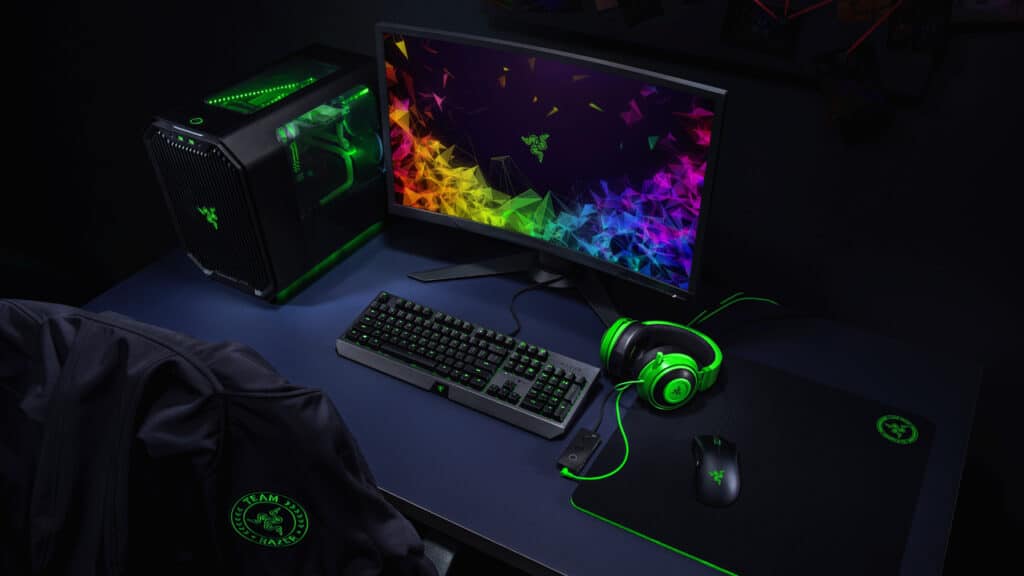 razer gaming setup k hr x