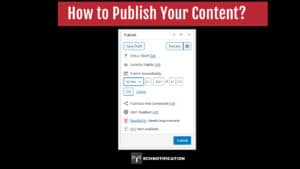 How to Publish Your Content