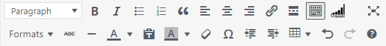 Guide to WordPress What is Visual Mode Button Bar - 77