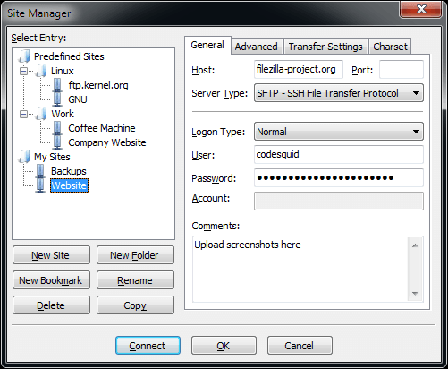 fz win sitemanager