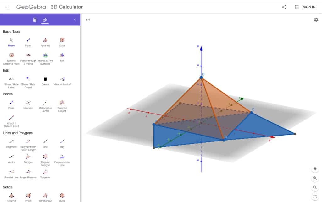 geogebra website screenshot