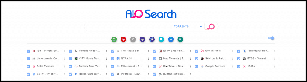 AIO Search - popular torrent engine