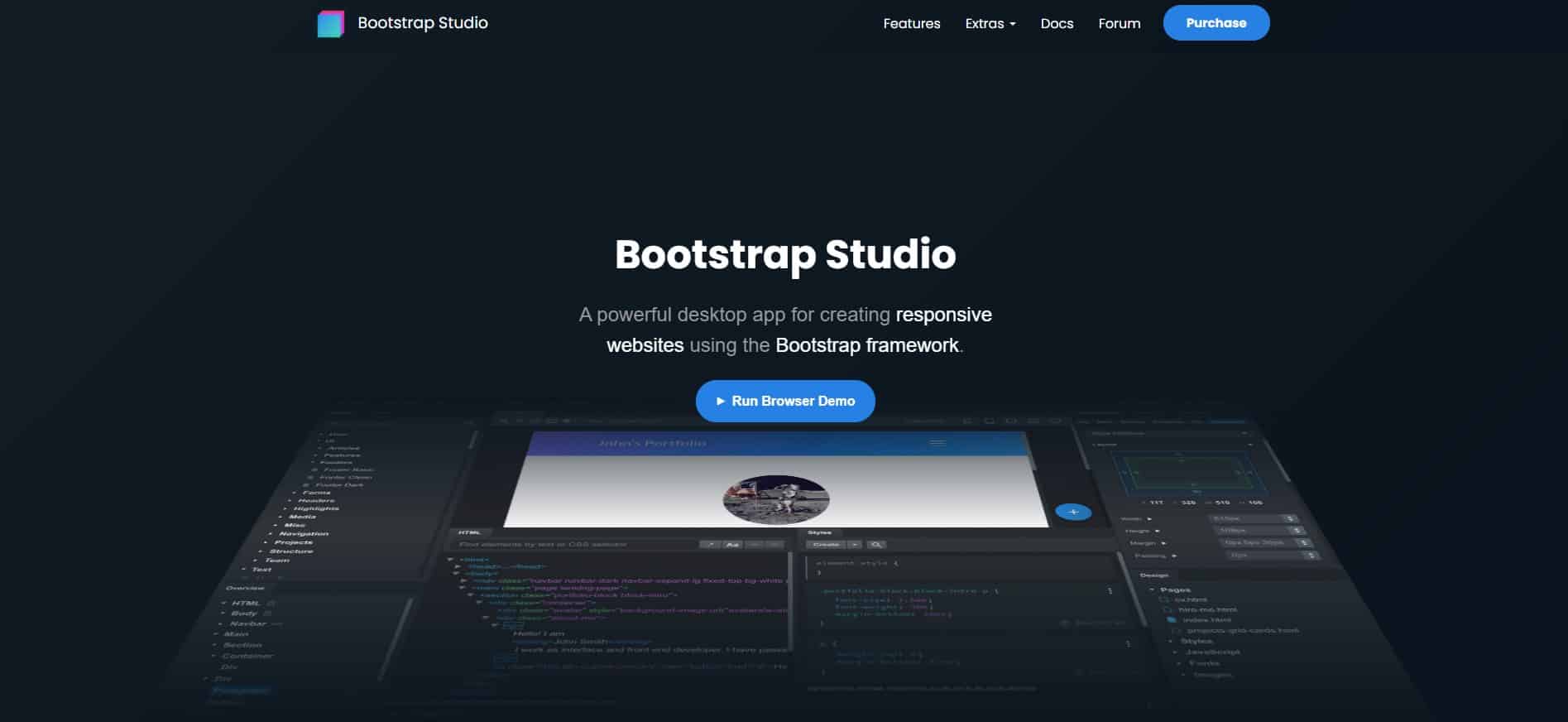 bootstrap studio