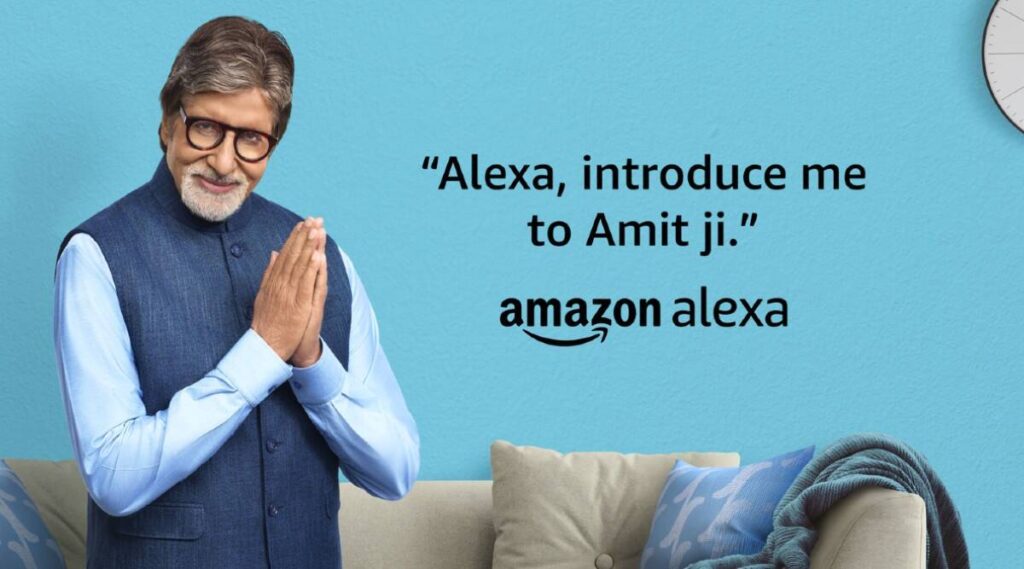 Amitabh Bachchan on Alexa - Amazon Echo
