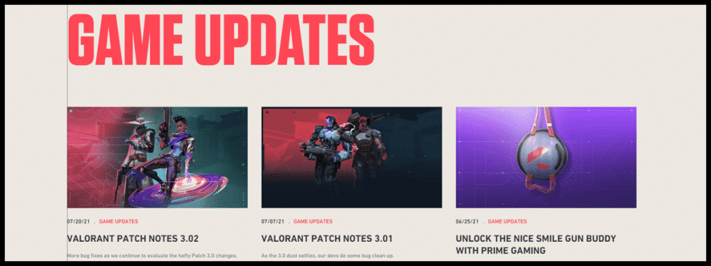 valorant patch notes tracker