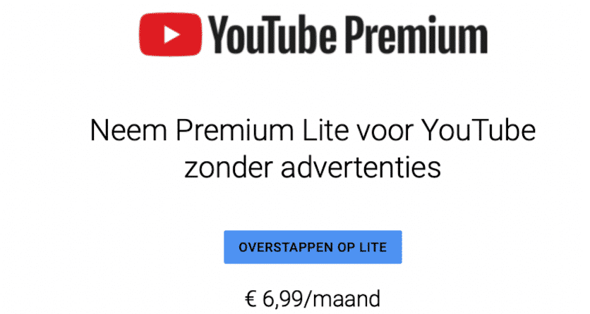 youutbe premium lite