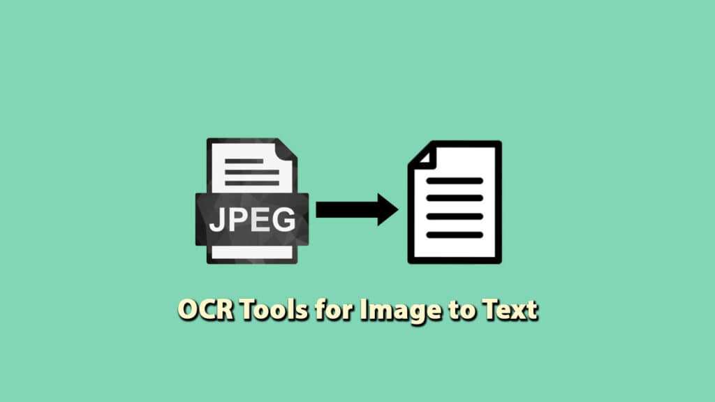 OCR-Tools text to image
