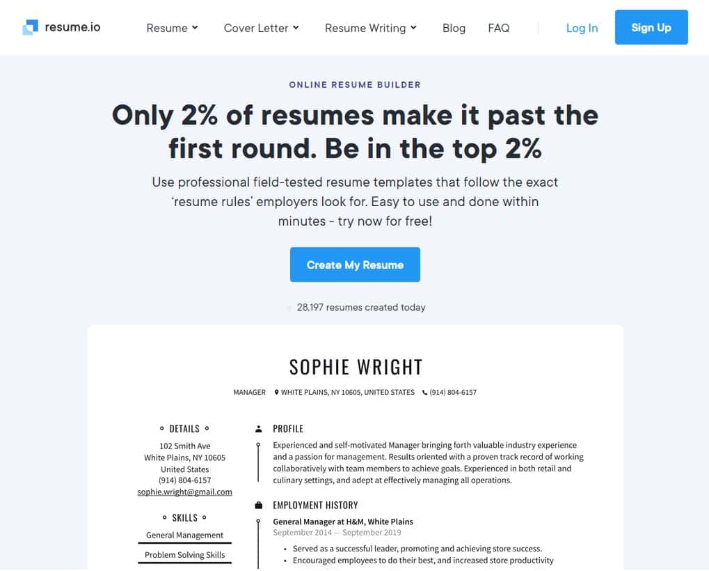 Resume.io