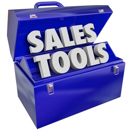 Sales Tools Words Toolbox Selling Technique Scheme