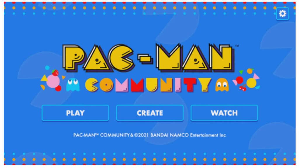 Pac Man game