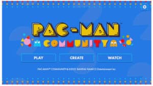 Pac Man game