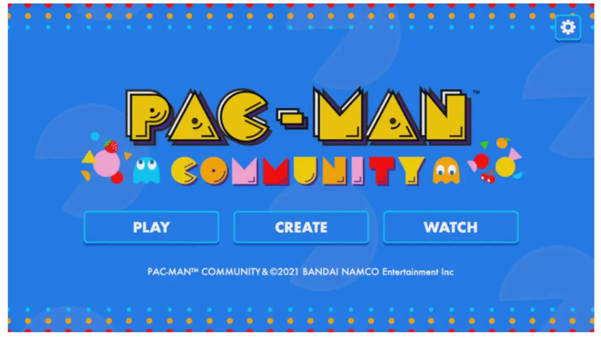 Pac Man game