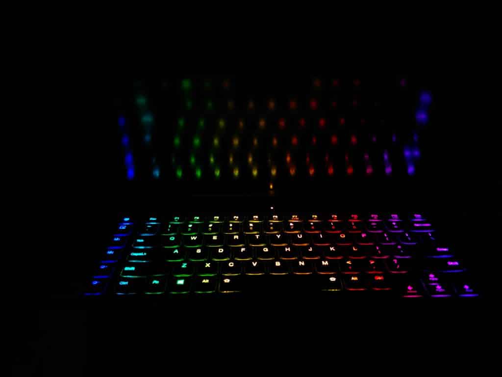 Gaming Chromebook with rgb