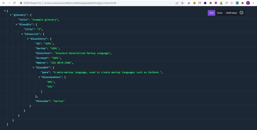 json viewer
