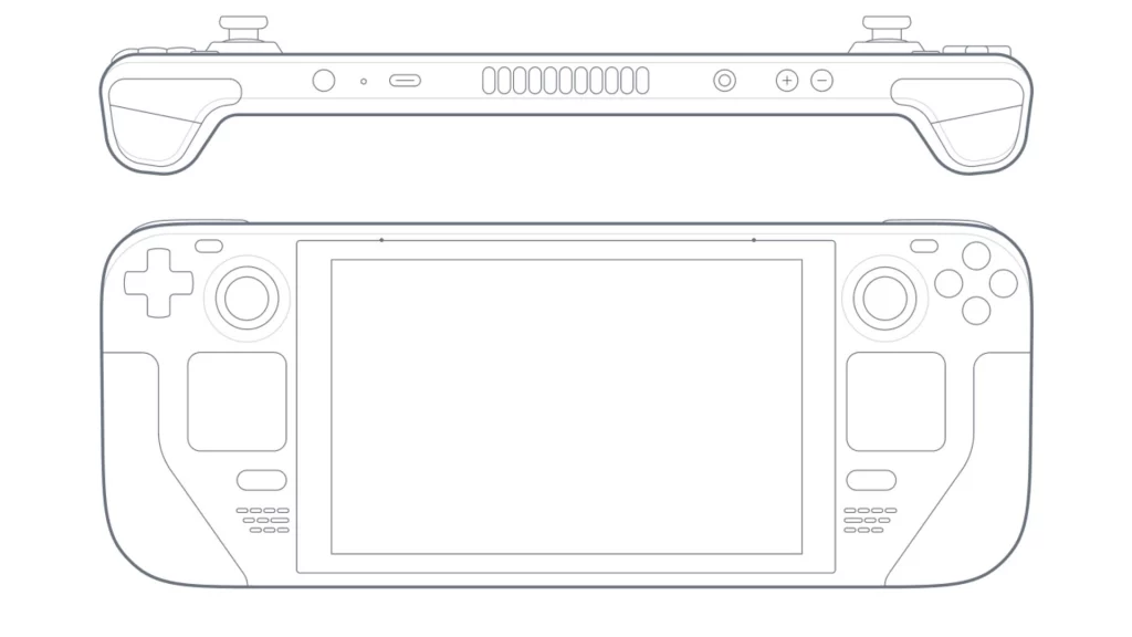 Steam Deck Sketch Diagram