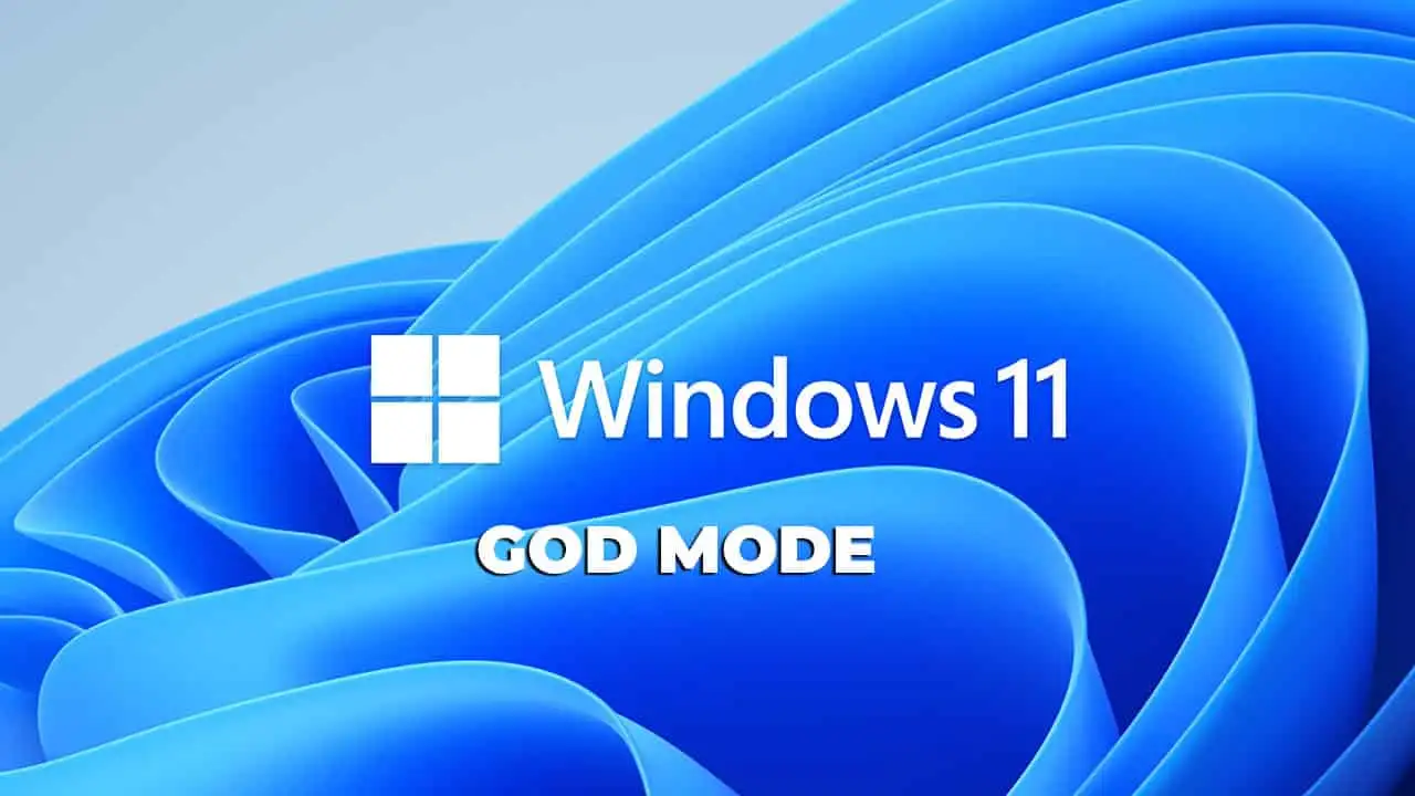 windows 11 god mode
