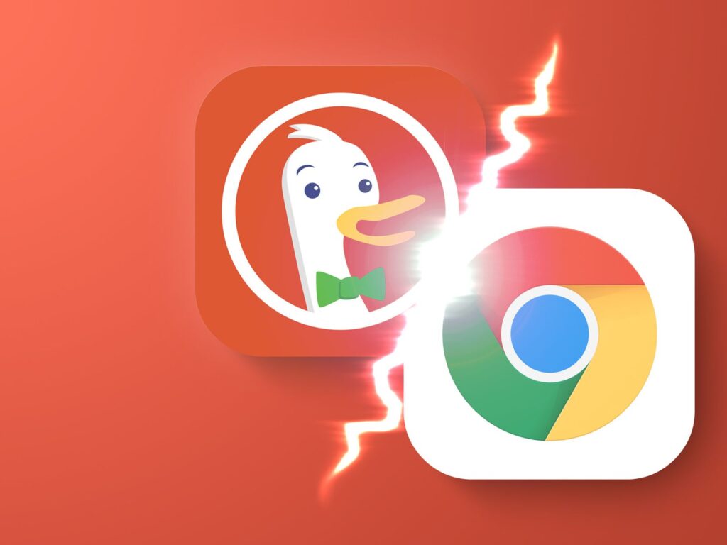 DuckDuckGo vs Chrome Feature