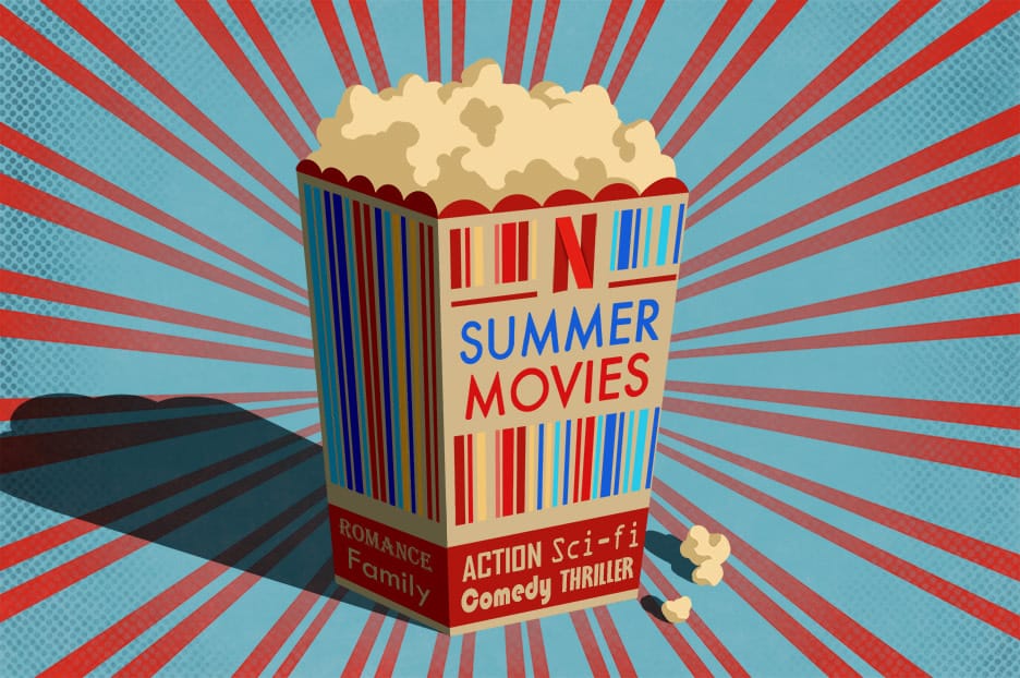 NETFLIX SUMMER MOVIES stripes x