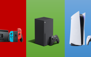 PS vs Xbox Series X vs Switchv Console sales numbers