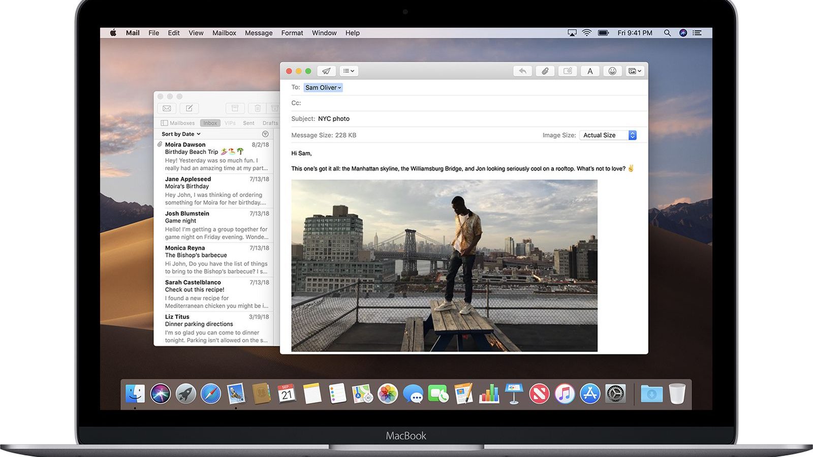 mac mail app mojave