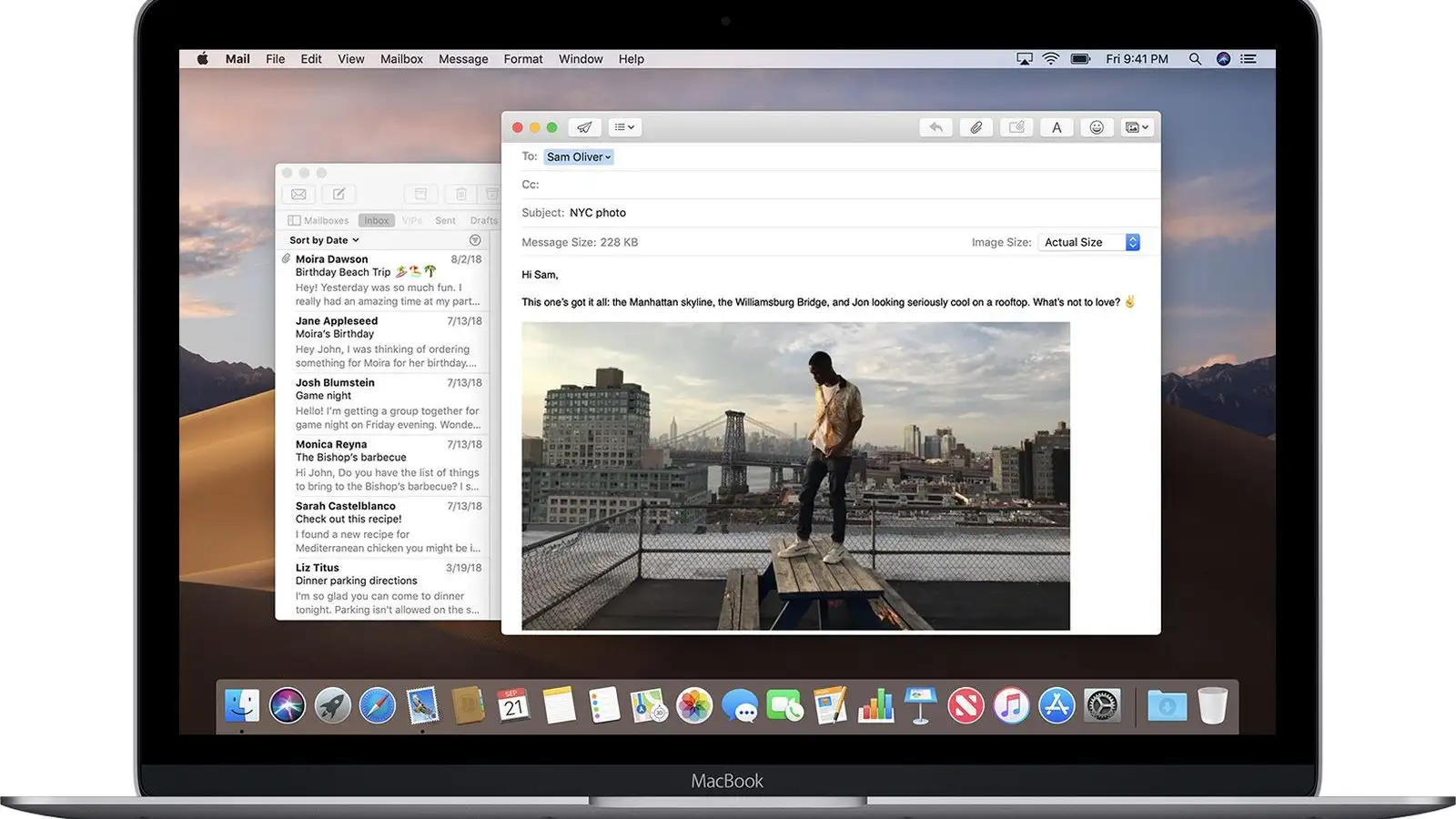 mac mail app mojave