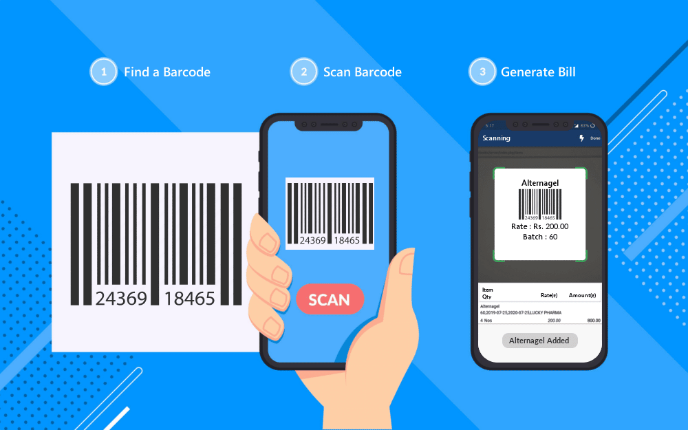 Mobile Barcode billing