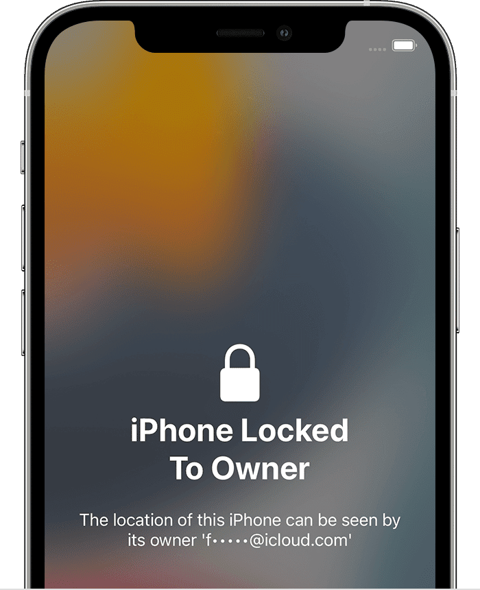 ios iphone pro lock screen activation lock