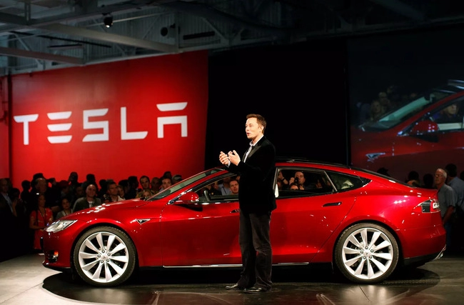 file photo tesla motors ceo elon musk speaks during the model s beta event held at the tesla factory in fremont