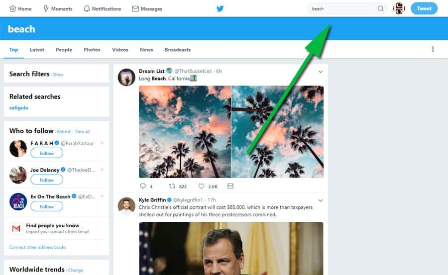 How to Make Foreign Friends on Twitter Make a Search on Twitter