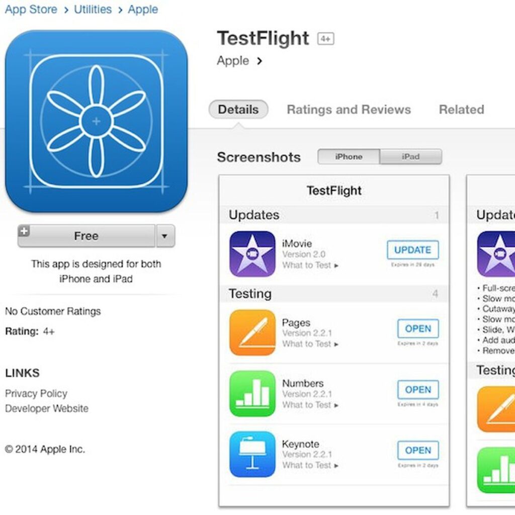 testflight ios app