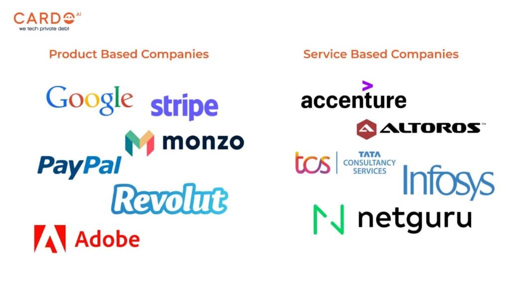 Product-Based vs. Service-Based Companies