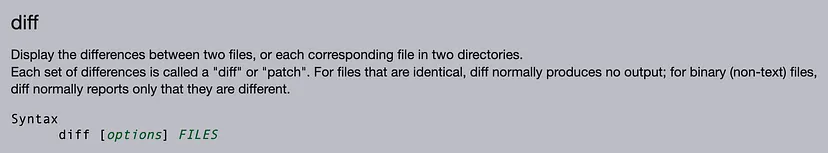 comparing files in Linux