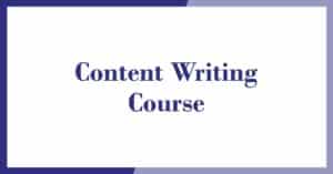 content writing courses